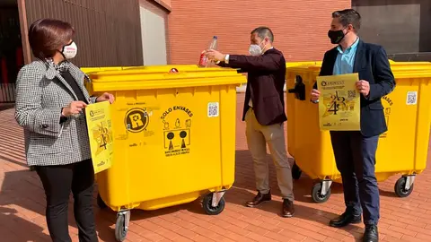 Presentaci&oacute;n en Peralta del sistema Reciclos