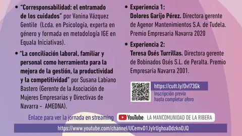 Jornada en Tudela &lsquo;El reto de la conciliaci&oacute;n&rsquo;