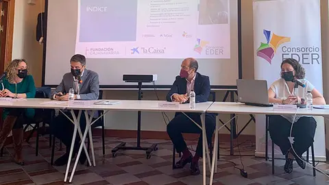 La presentaci&oacute;n de resultados del Proyecto Innovasocial de apoyo a la mujer emprendedora en la Ribera de Navarra que tuvo lugar este mi&eacute;rcoles en la Casa del Reloj de Tudela