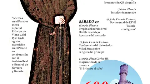 Celebraci&oacute;n en Olite del 600 Aniversario del Pr&iacute;ncipe de Viana