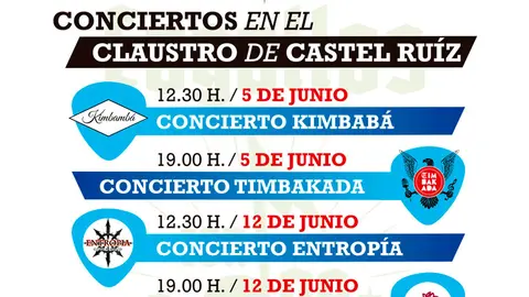 Festival de m&uacute;sica con grupos locales &lsquo;Con dos Cogollos&rsquo; 2021