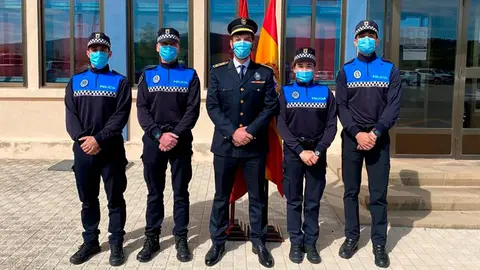 La Polic&iacute;a Local de Corella cuenta con cuatro nuevos agentes