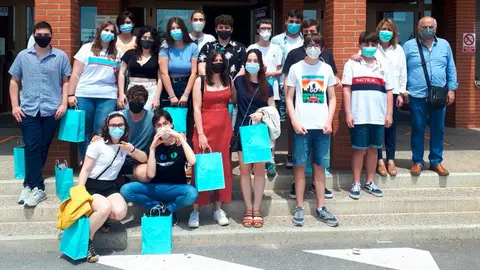Grupo de Teatro Escolar Valle del Ebro, tras el fallo del Jurado que se emiti&oacute; online el s&aacute;bado 29 de mayo