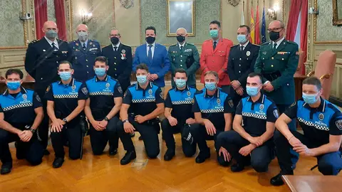 Toma de posesi&oacute;n de los 8 nuevos agentes que pasan a engrosar la plantilla de Polic&iacute;a Local de Tudela