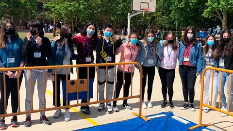 El alumnado del Proyecto de Erasmus+ &lsquo;Go Green Europe&rsquo; del IES Valle del Ebro