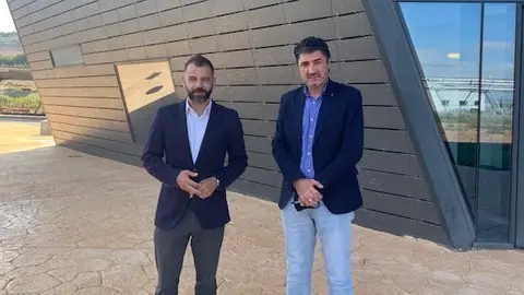&Oacute;scar Rodr&iacute;guez Vaz (TACTO) y Domingo S&aacute;nchez Arteaga (AER)