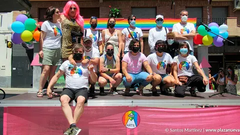 Lectura manifiesto LGTBIQ+ Somos Marte 1
