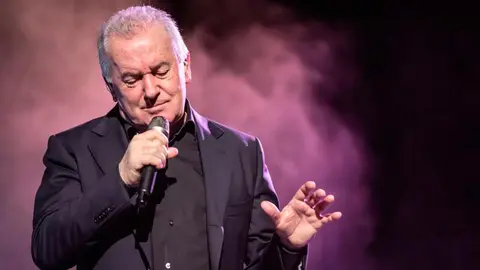 El cantante V&iacute;ctor Manuel