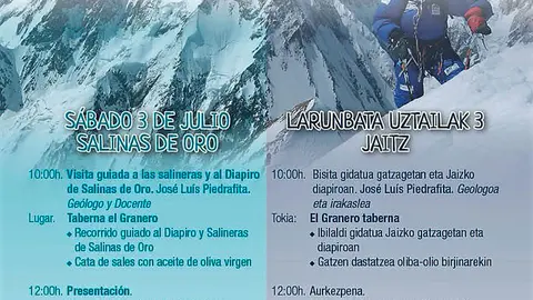 Jornadas &lsquo;De Sal Agua y Monta&ntilde;a&rsquo; 2021 en Salinas de Oro