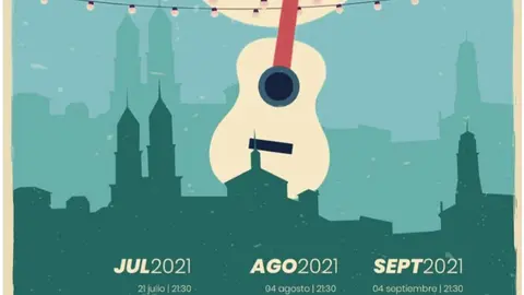 M&uacute;sica en la noche 2021 en Corella