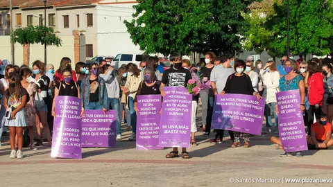 Concentraci&oacute;n por el asesinato de Pilar Berrio Jim&eacute;nez 1