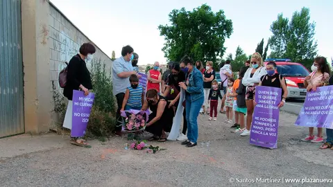 Concentraci&oacute;n por el asesinato de Pilar Berrio Jim&eacute;nez 4