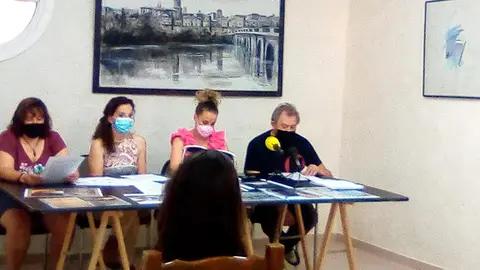 Los voluntarios de las&nbsp;excavaciones arqueol&oacute;gicas de la iglesia de San Nicol&aacute;s convocaron una rueda de prensa este jueves