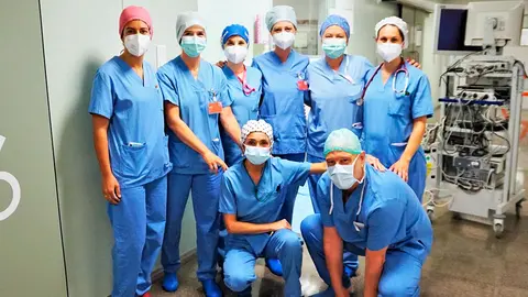 Vanesa Segura, Olga Sanz, Luc&iacute;a Arnedo, Virginia Echavarren, Amaya Falces, Yolanda Dur&aacute;n, Alicia Olloqui y Joseba Eguilaz