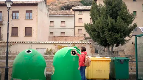 Reciclaje en Uncastillo