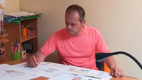 Urtu trabajando