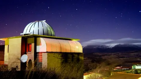 Observatorio astron&oacute;mico El Castillo de Borobia
