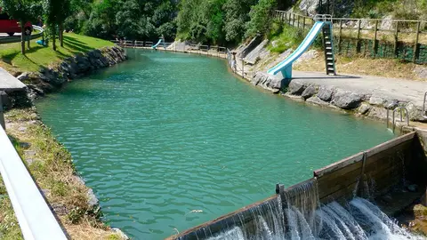 R&iacute;o Araxes a su paso por Betelu