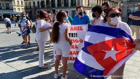El alcalde, Alejandro Toquero, junto a otros ediles de Tudela, participaron en la concentraci&oacute;n