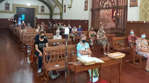 Nueva iluminaci&oacute;n Iglesia del Carmen 1