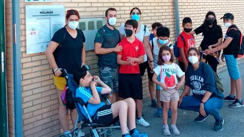 Visita de AMIMET al Centro de Interpretaci&oacute;n de la Huerta