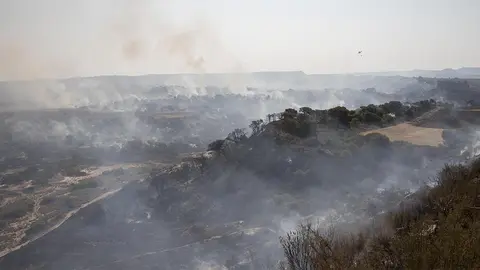 El incendio ha destrozado completamente el espacio