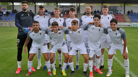 Primera alineaci&oacute;n del CD Tudelano (Amistoso) como SAD
