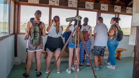 Visita de AMIMET a la Estaci&oacute;n Biol&oacute;gica de Arguedas