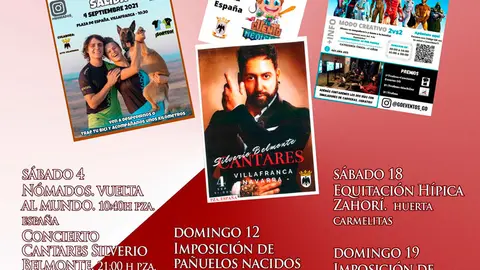 Ciclo Cultural &lsquo;Santa Eufemia&rsquo; 2021 en Villafranca