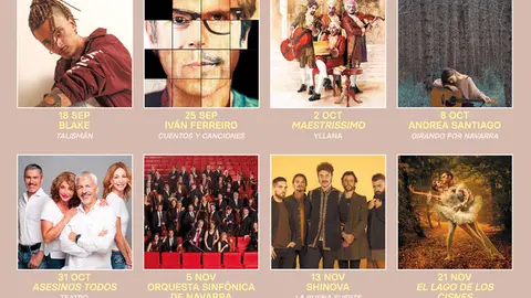 Programaci&oacute;n septiembre-diciembre 2021 del Teatro Gaztambide de Tudela