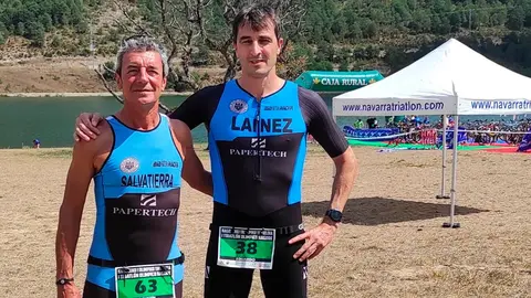 Eduardo Lainez y Agust&iacute;n Salvatierra
