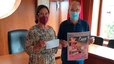 Donaci&oacute;n del Ayuntamiento de Murchante a la AECC