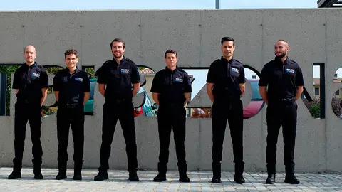 Los seis nuevos miembros de la Polic&iacute;a Local de Tarazona