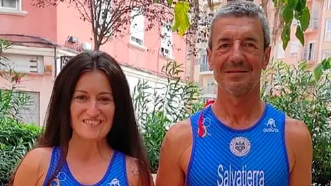 Jessica L&oacute;pez y Agust&iacute;n Salvatierra