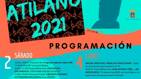 Fiestas de San Atilano 2021 en Tarazona