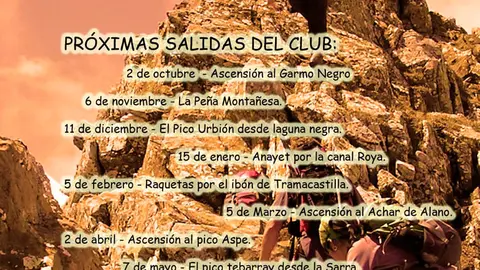 Salidas del Grupo de Monta&ntilde;a Muskaria