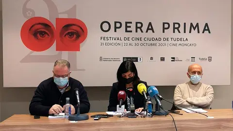 21&ordm; Festival de Cine de Tudela &Oacute;pera Prima presentaci&oacute;n