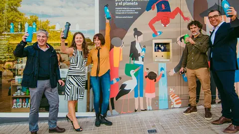 Miembros del equipo de Termia en el d&iacute;a de la inauguraci&oacute;n