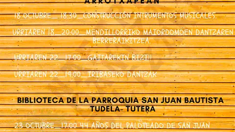 Conferencia en Tudela &lsquo;El Dance de Tudela y Paloteado de San Juan Bautista. 44 a&ntilde;os de un paloteado urbano&rsquo;