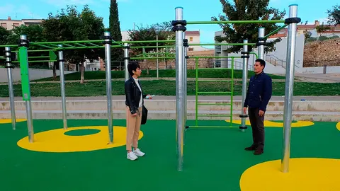 Con la instalaci&oacute;n de estos dos parques de calistenia el Ayuntamiento de Tarazona cumple su compromiso con las demandas de los m&aacute;s j&oacute;venes del municipio