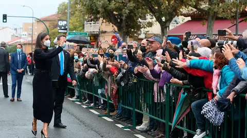 Visita de la Reina Do&ntilde;a Letizia al &Oacute;pera Prima de Tudela 11