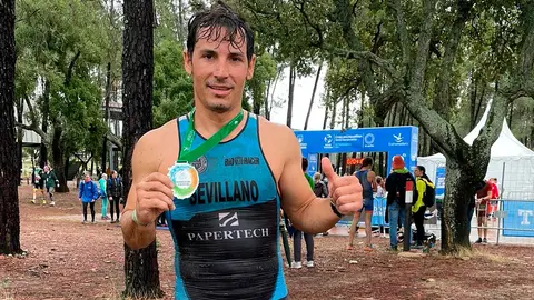 El corredor del SDR Arenas Fernando Callejas realiz&oacute; una gran carrera