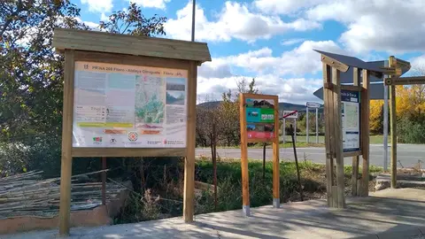 Comienzo de la ruta la Atalaya de Olmiguete