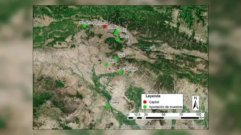 Seguimiento de la codorniz en Navarra 2021 por localidades