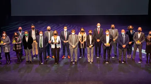 Los VI Premios Alimenta Navarra fueron entregados en el Teatro Gaztambide de Tudela