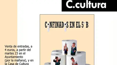 Teatro en Villafranca &lsquo;Confinados en el 5&ordm; B' con Okasi