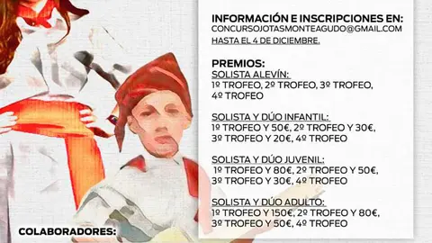 I Concurso intercomunitario de jota cantada &lsquo;Villa de Monteagudo&rsquo;