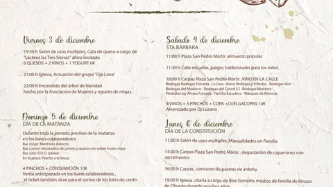 II Jornadas de Cultura Tradicional 2021 en Rinc&oacute;n de Olivedo