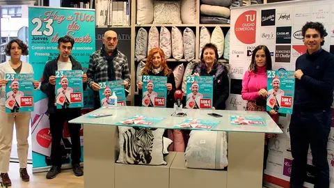 Presentaci&oacute;n esta ma&ntilde;ana de la campa&ntilde;a &lsquo;Hoy es Tucc d&iacute;a de suerte&rsquo; de Tudela Ciudad Comercial (TUCC)