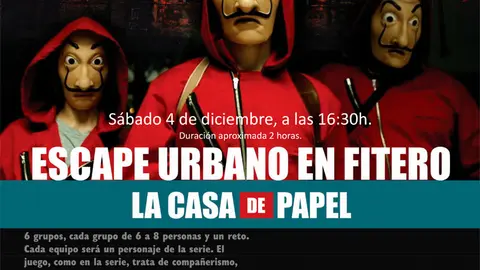 Escape urbano en Fitero &lsquo;La casa de papel&rsquo;